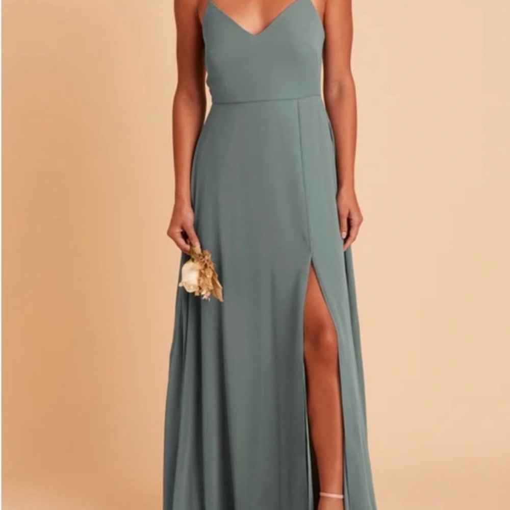 Birdy Grey sea glass bridesmaid maxi Dress